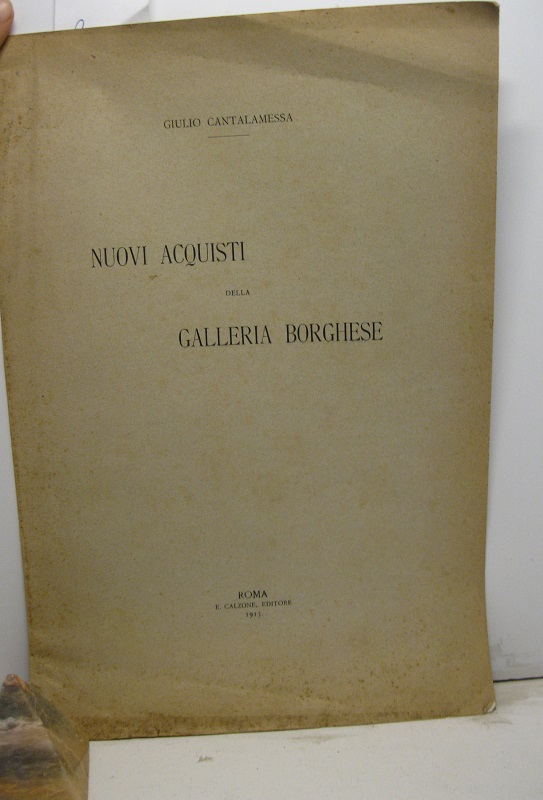 Nuovi acquisti della Galleria Borghese
